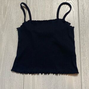 Top shop crop top black